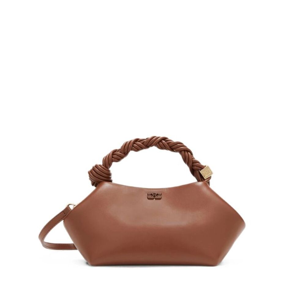 Ganni Brown Tote Bags Women